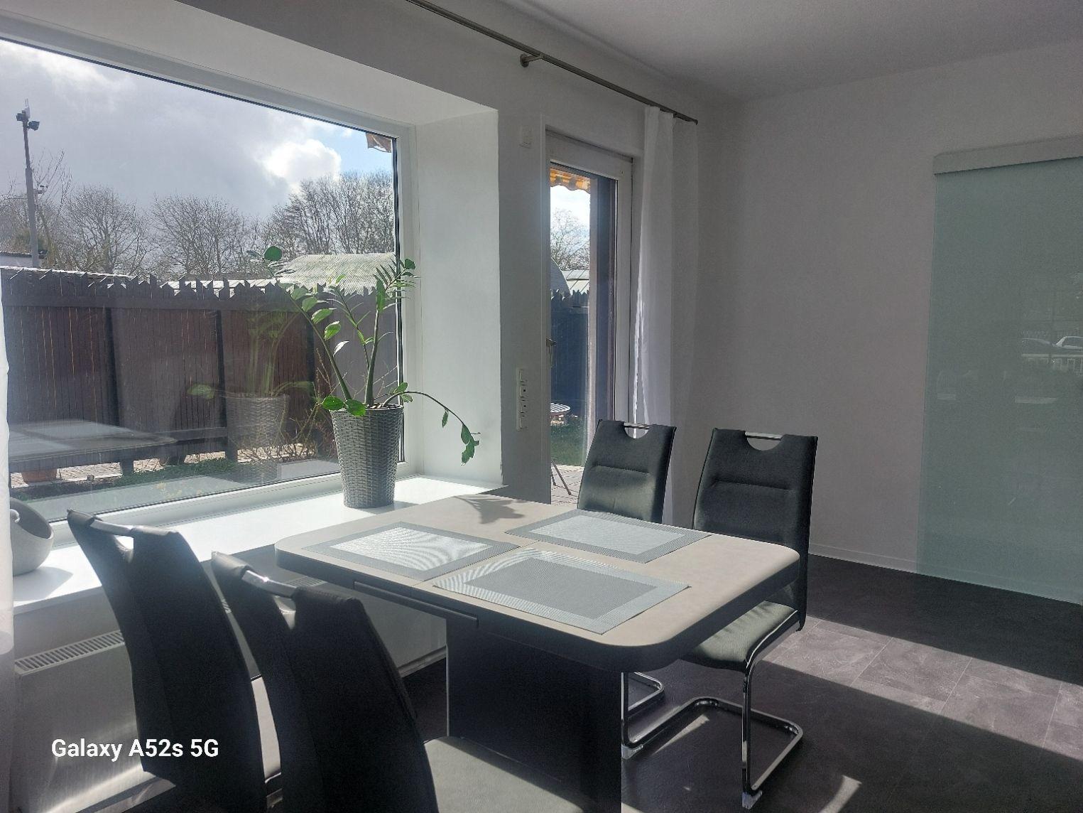 Essecke im Wohnzimmer