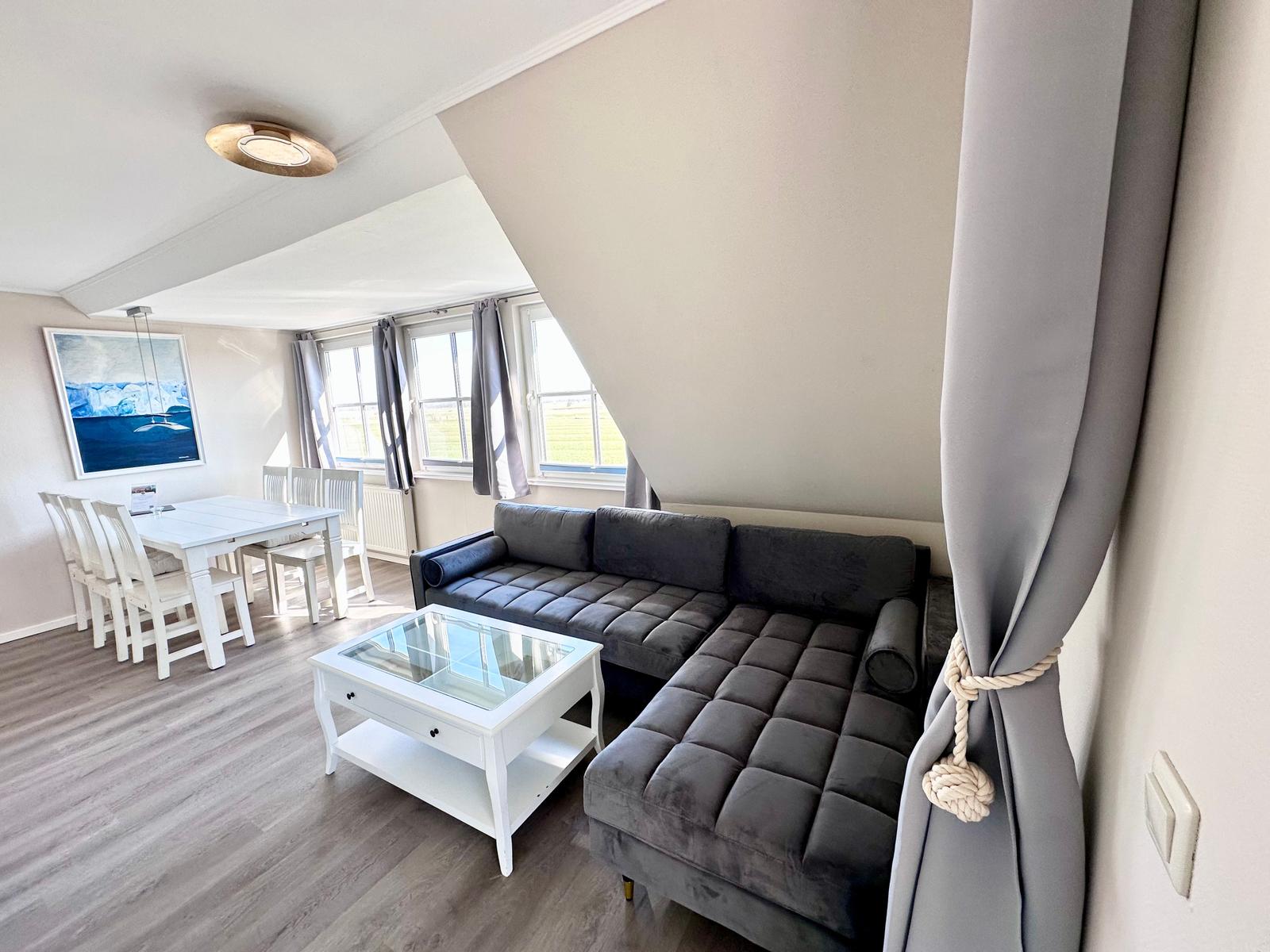 Genug Raum zum ausruhen und genießen…