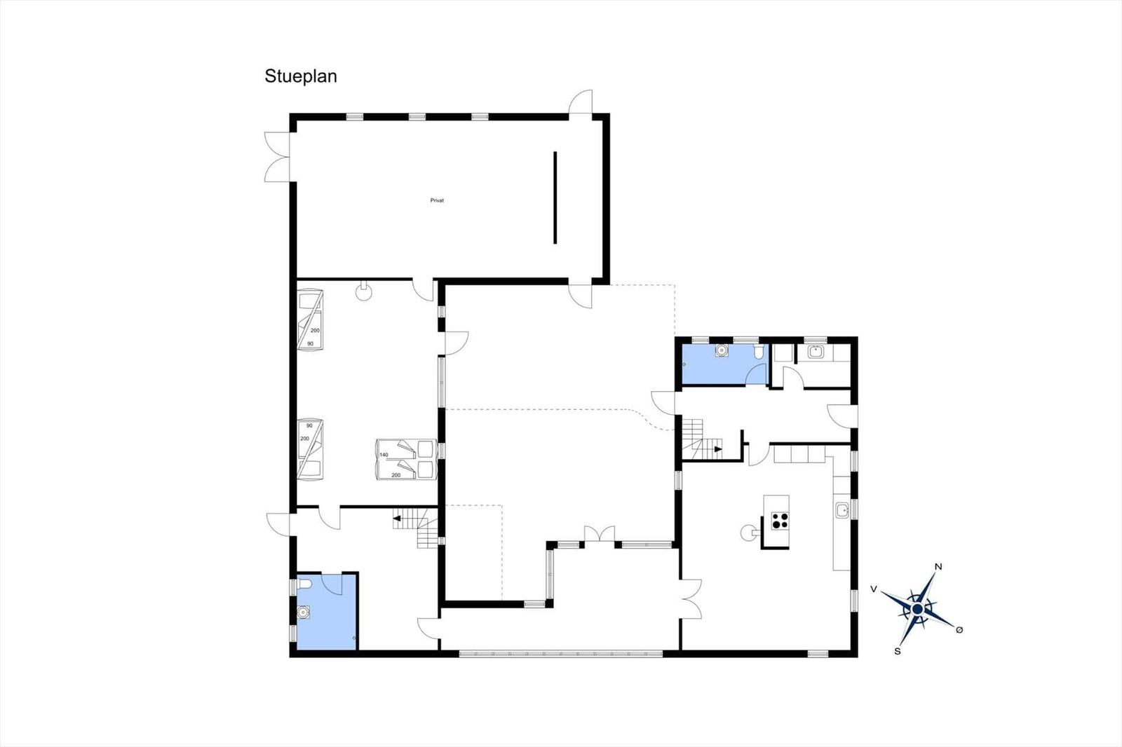 Floor plan shows living area with kitchen, bathroom, and bedrooms