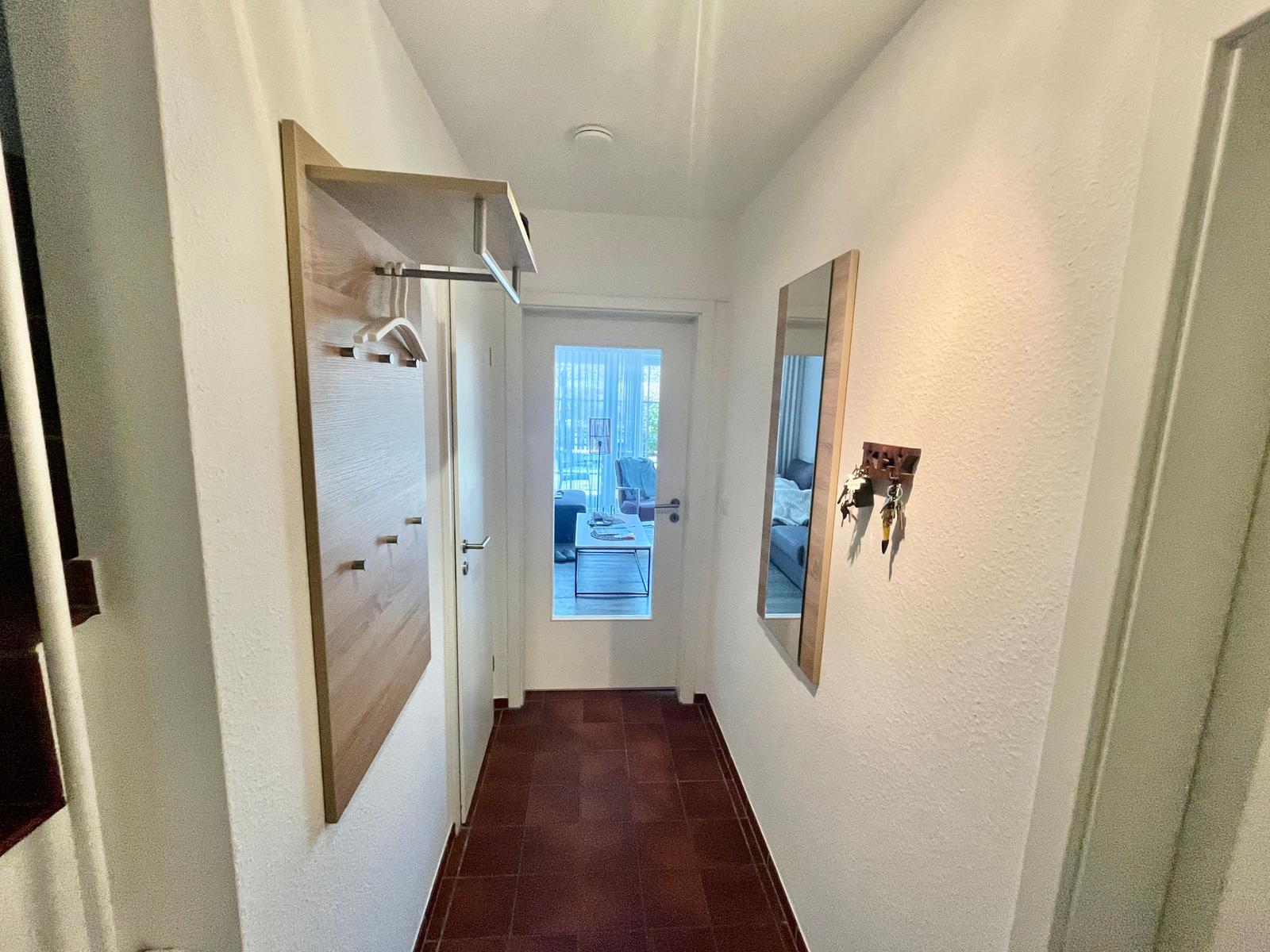 Der Flur im Erdgeschoss