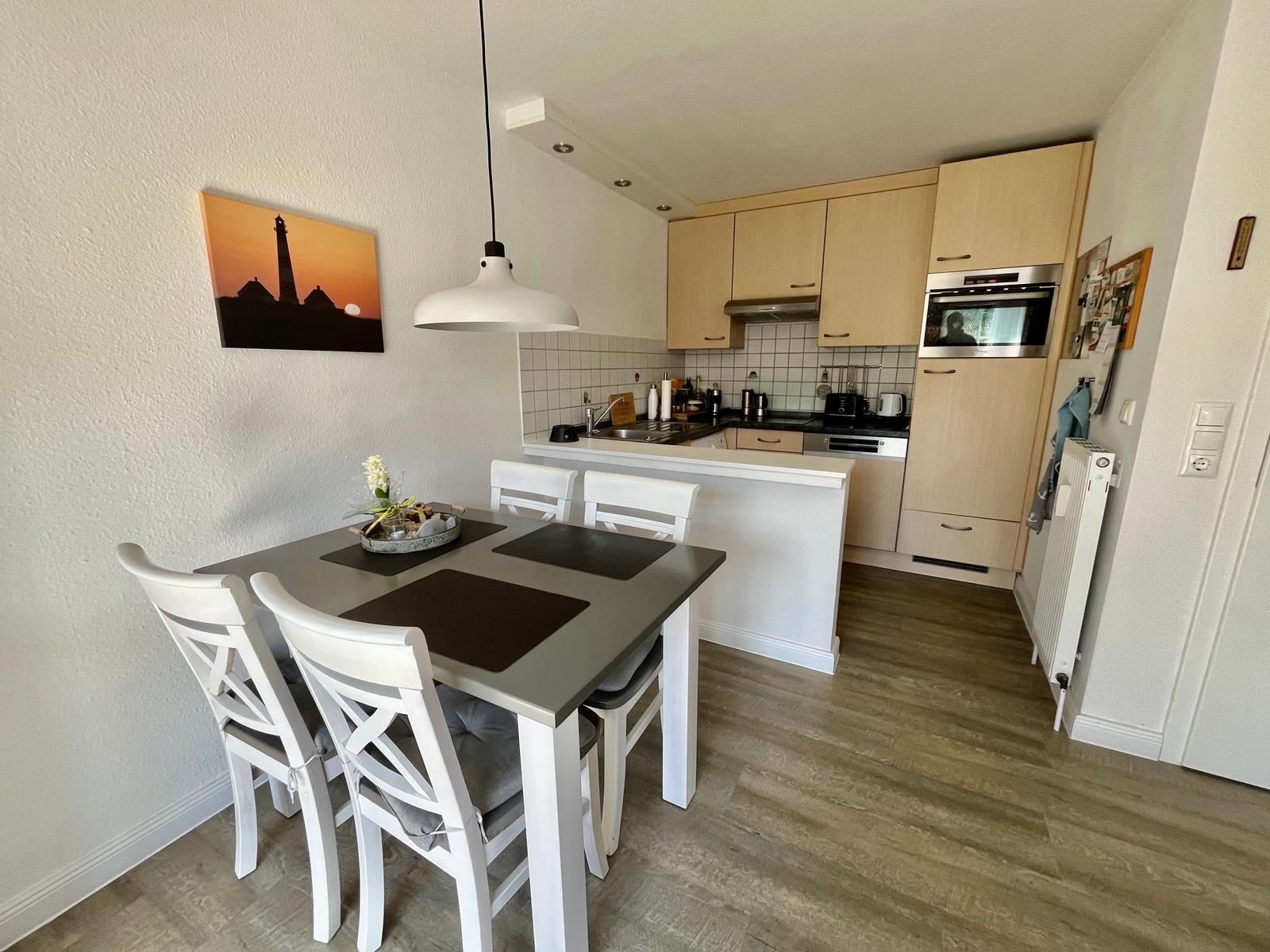 Der Essplatz und die Küche