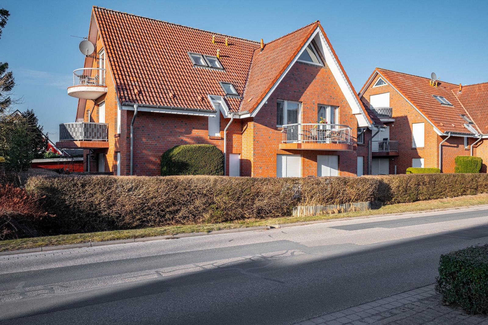 Blick auf das Haus