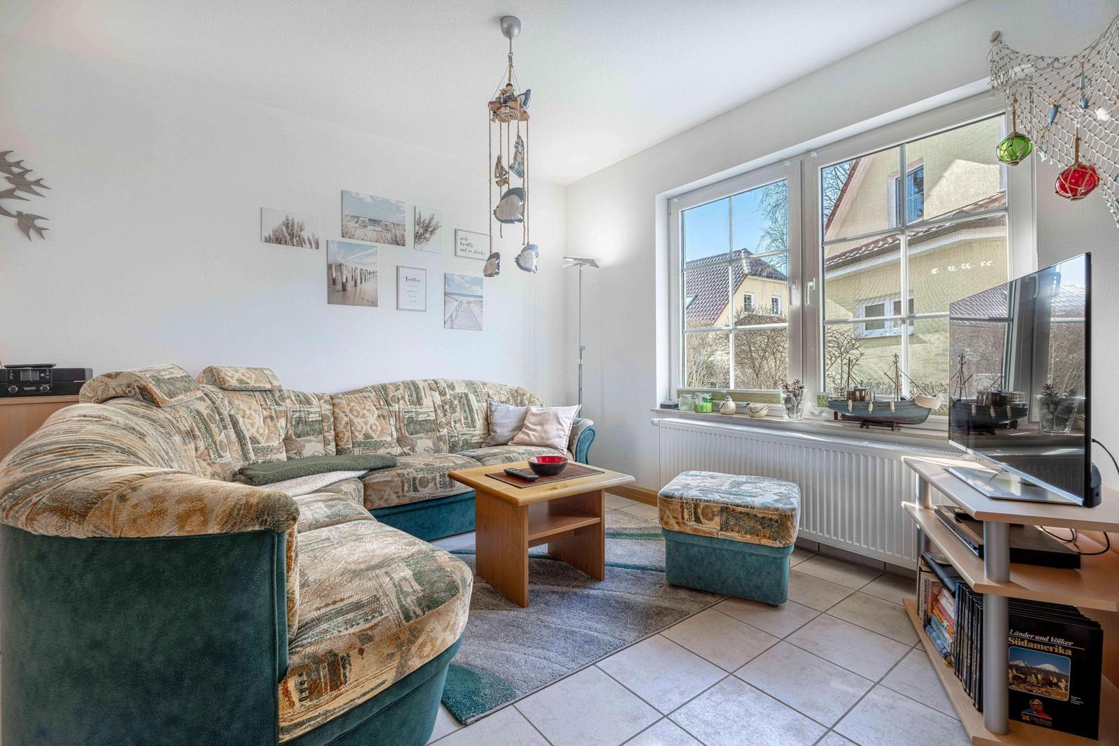 Wohnbereich mit TV