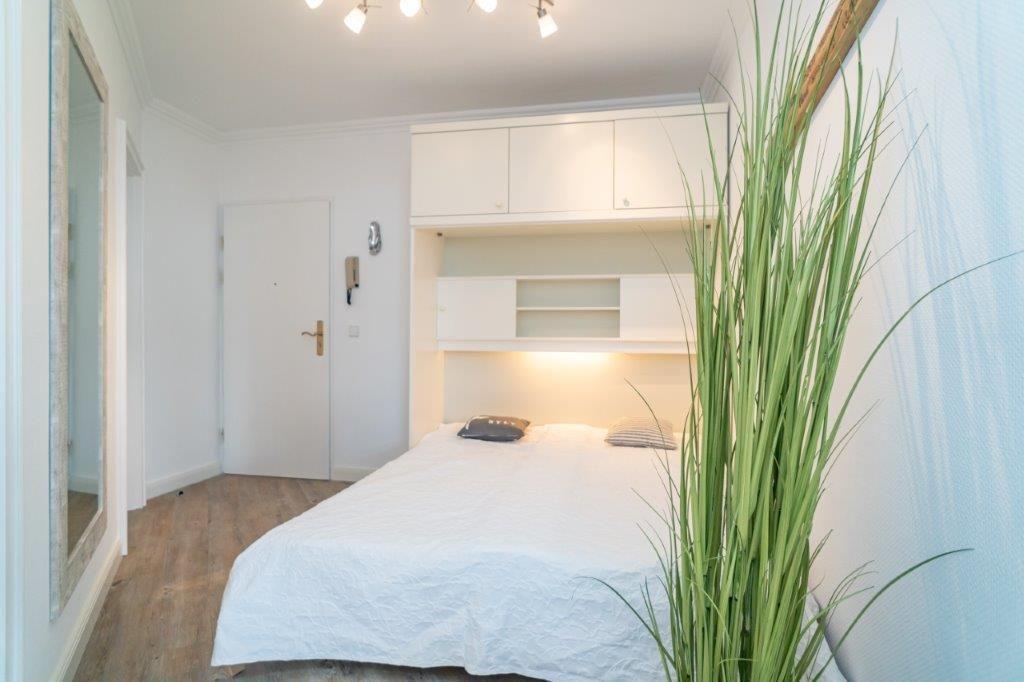 Schrankbett im Eingangsbereich