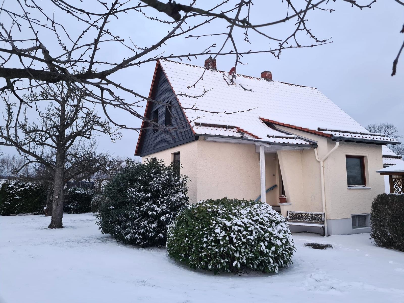 Unser Ferienhaus "Johanna" im Winter
