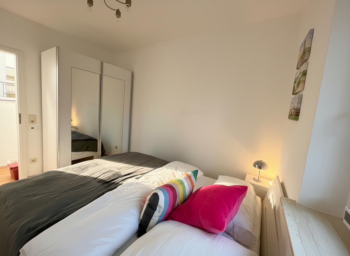 Schalfzimmer mit Kleiderschrank...