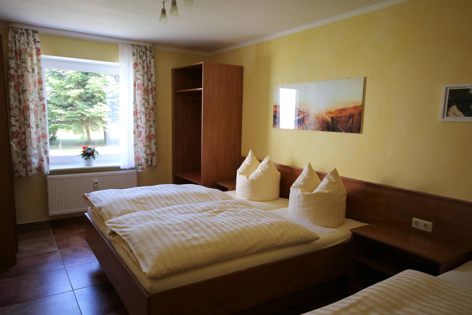 Schlafzimmer 2 im Erdgeschoss