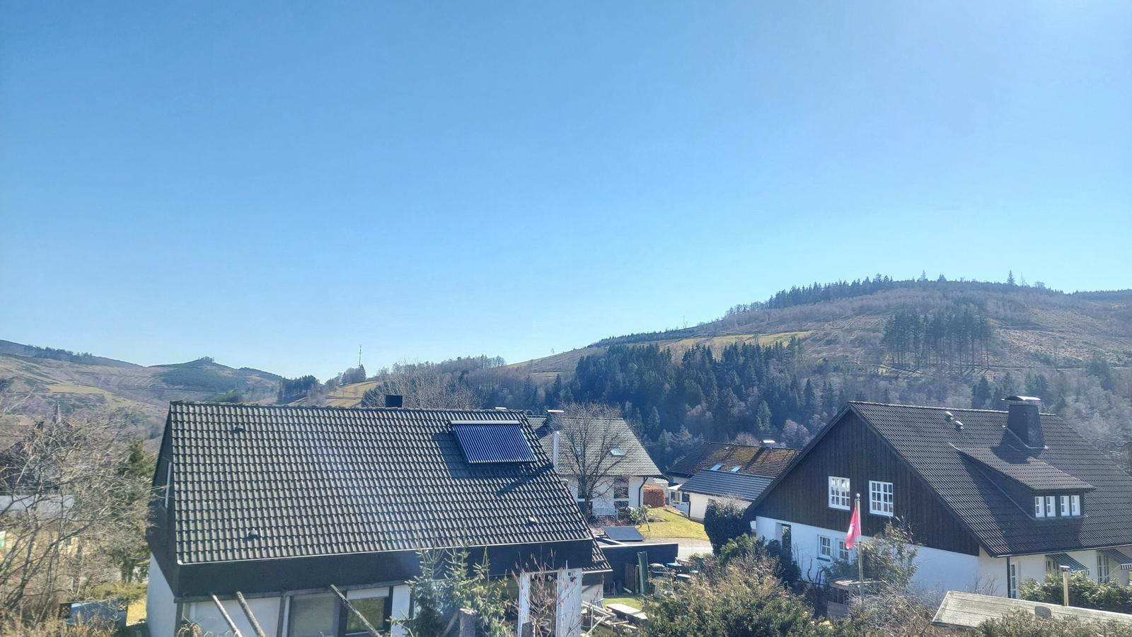 Aussicht aus der Ferienwohnung