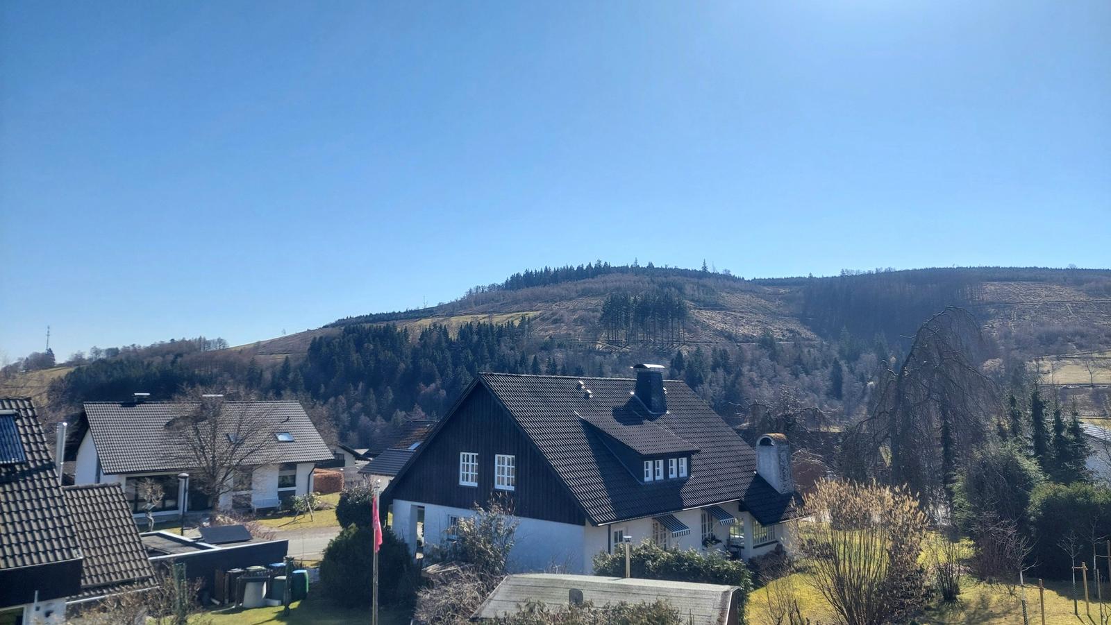 Aussicht aus der Ferienwohnung