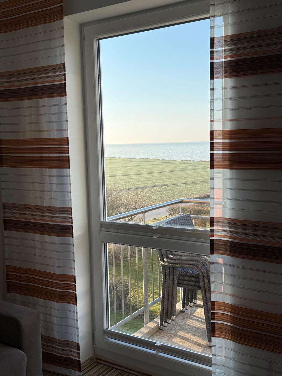 Ausblick vom Wohnzimmer in Richtung Südosten