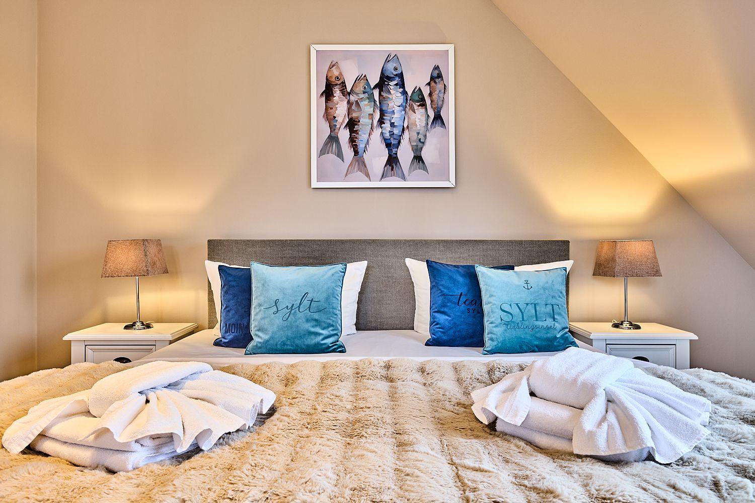 Schlafzimmer 1 - Bett