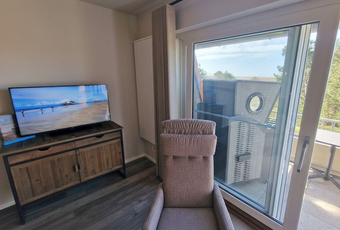 Relaxsessel und Smart-TV...