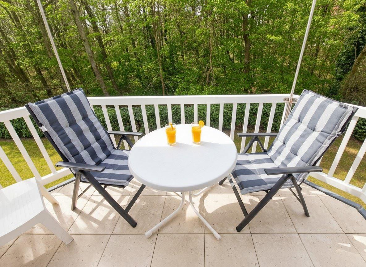 Balkon zum Kurwald...