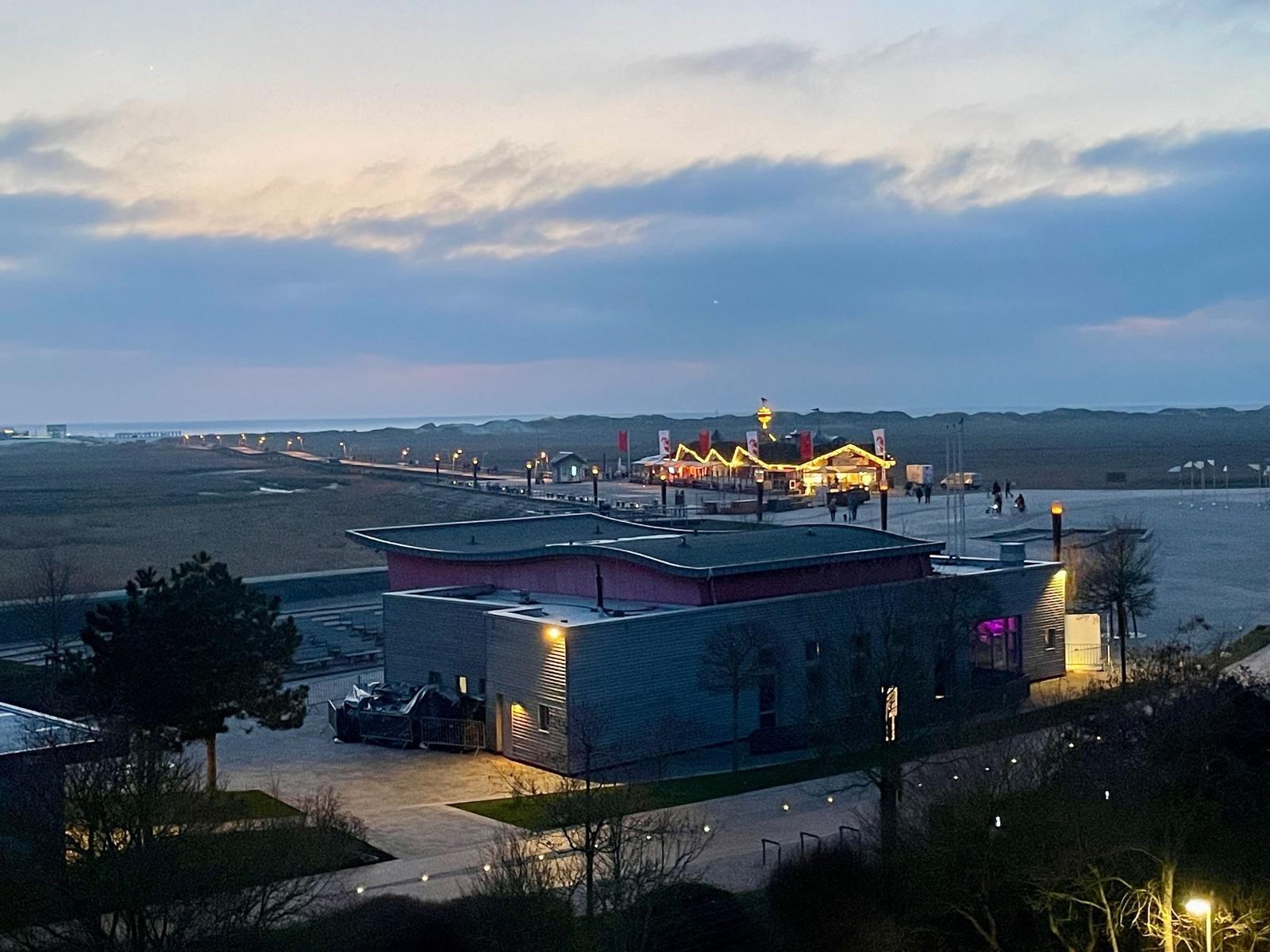 Abendstimmung mit Blick zum Meer...