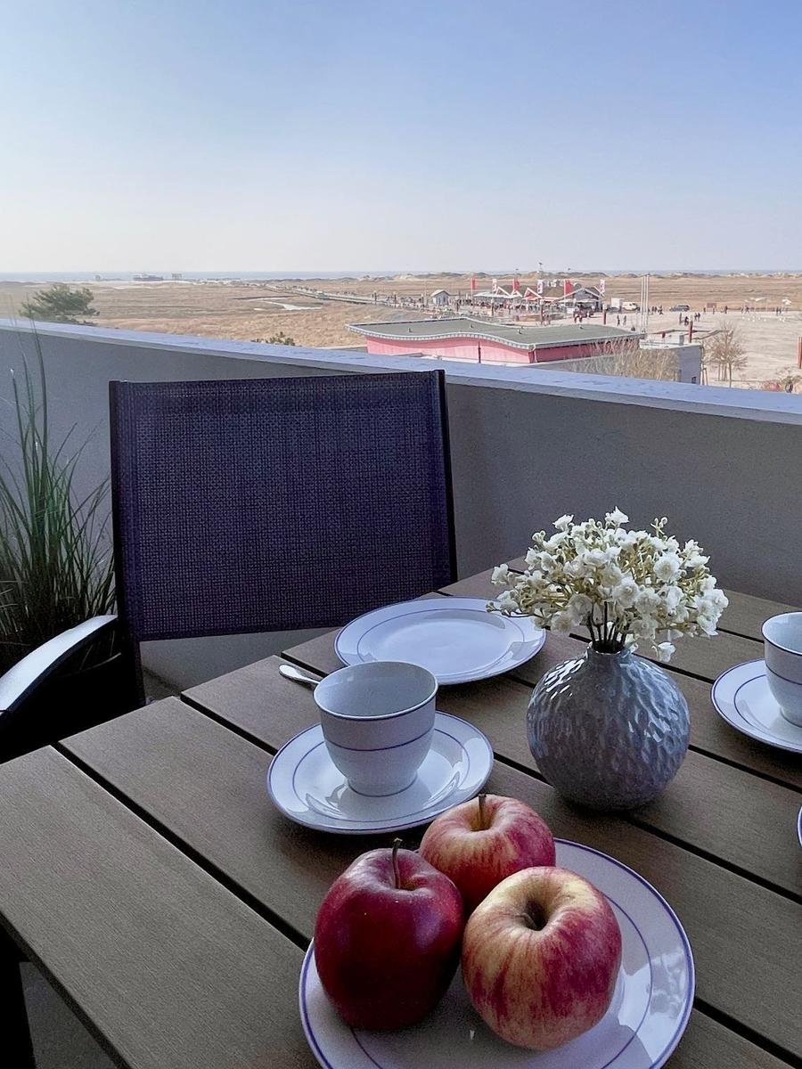 Balkonblick zum Meer...