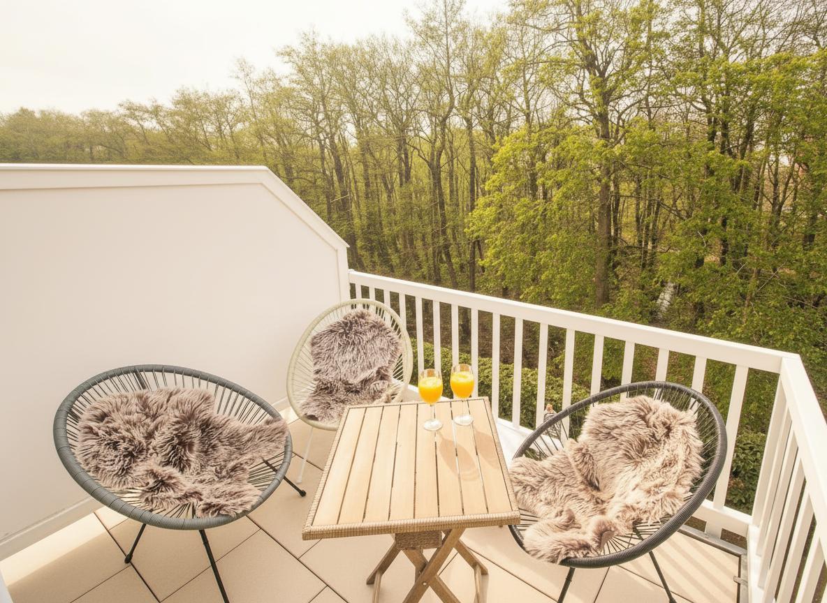 Balkon 2 im Obergeschoss...