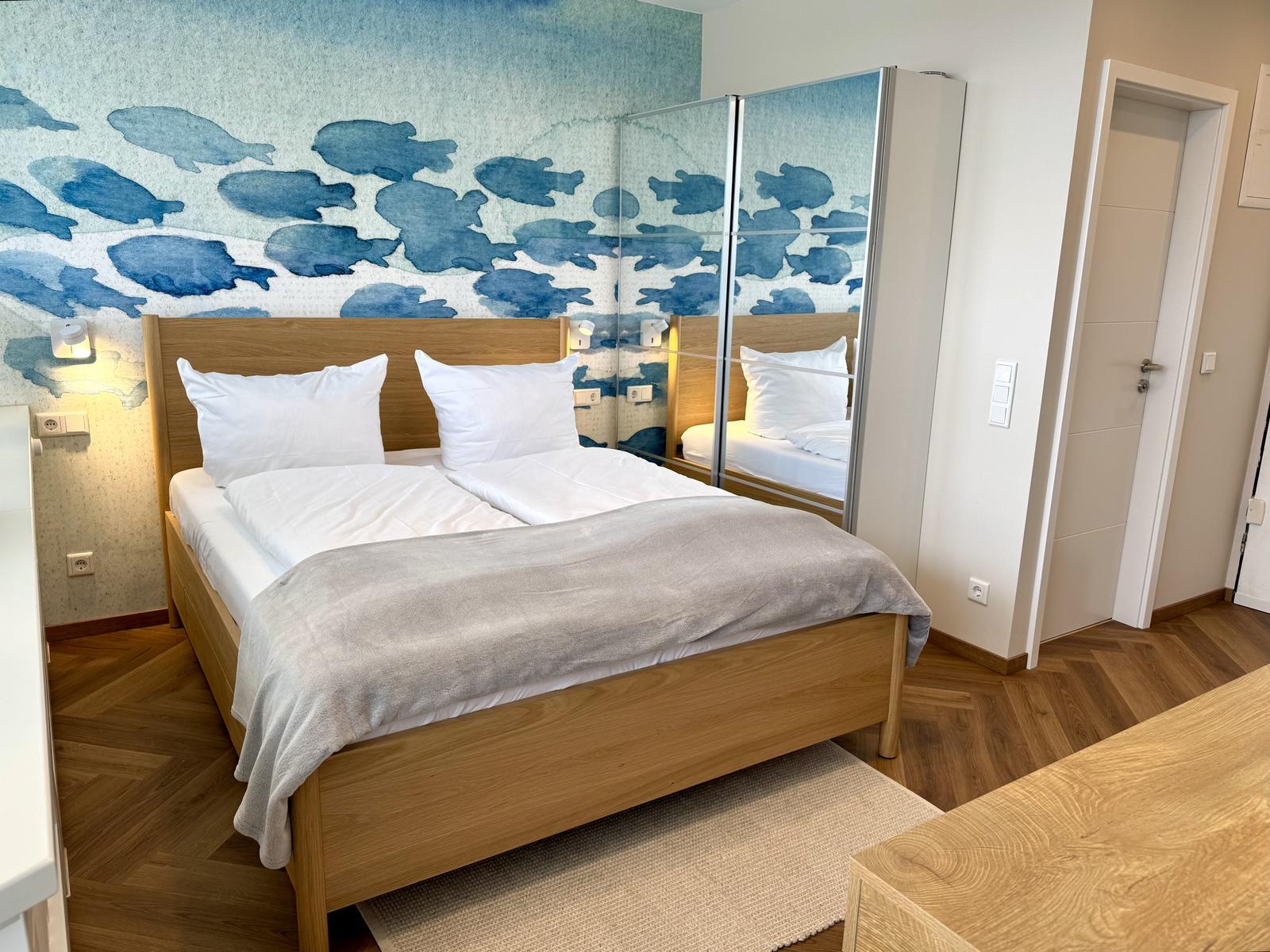 Wohn- und Schlafzimmer