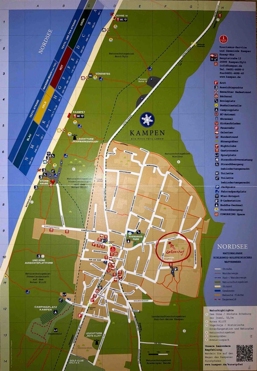 Lageplan Kampen
