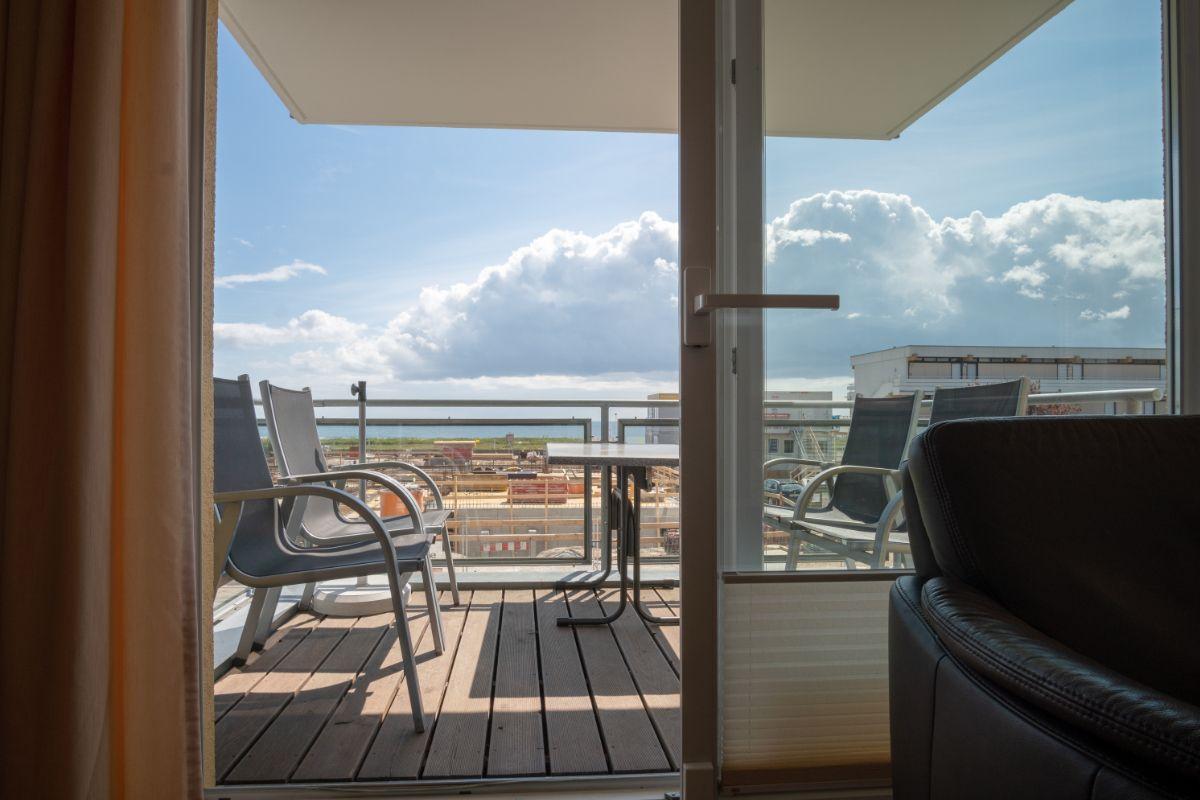 sonniger Balkon