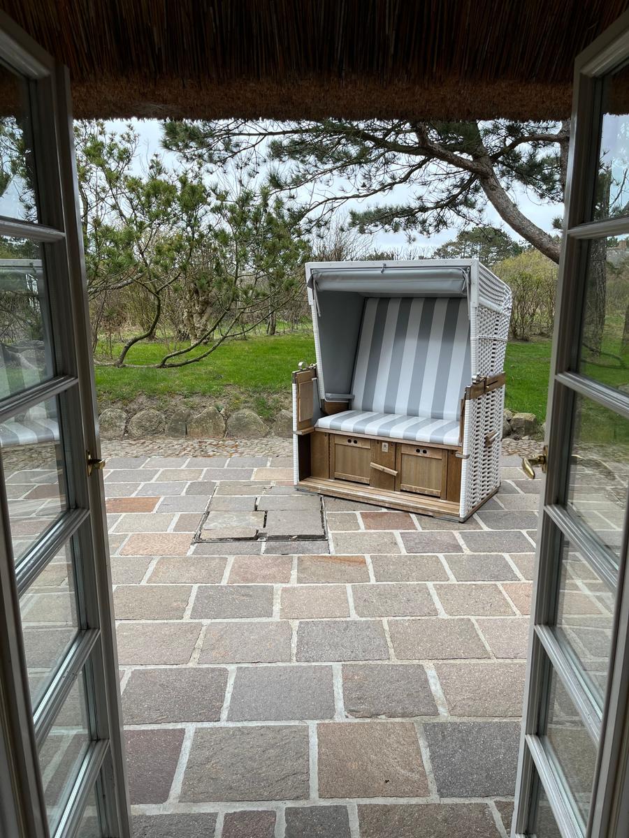 Terrasse im März App. "Brigg"