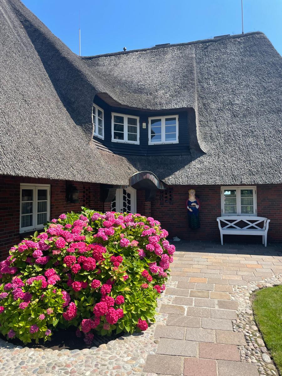 Eingangsbereich Westen im Juli