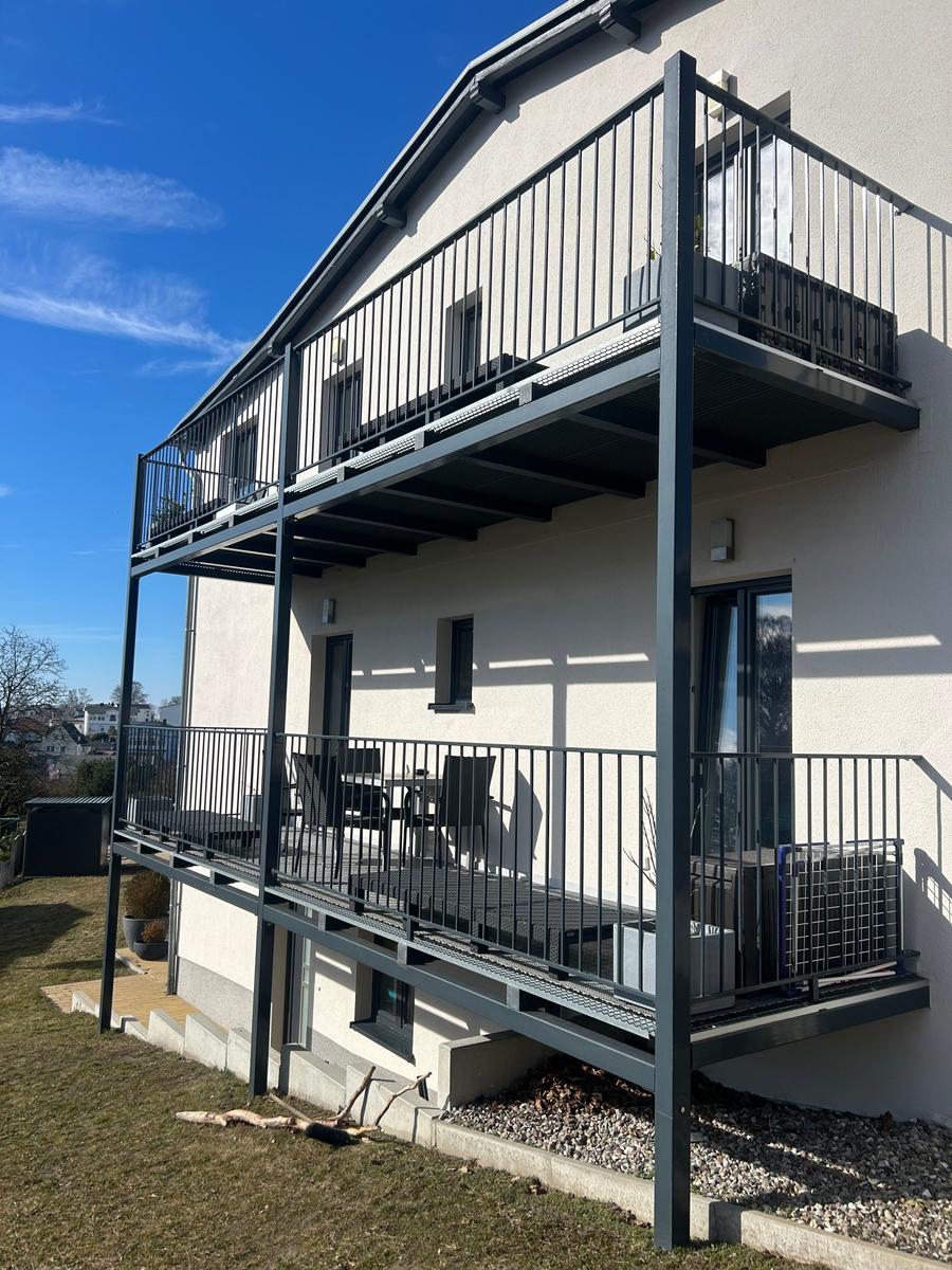 großzügiger Balkon