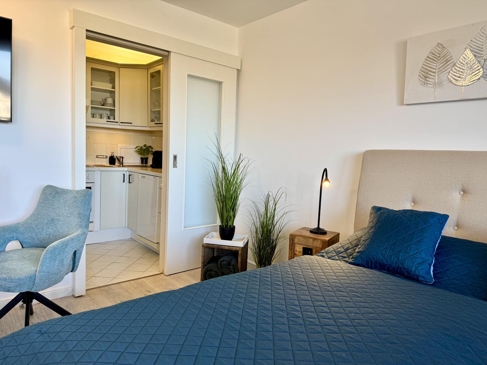 Wohn- und Schlafzimmer
