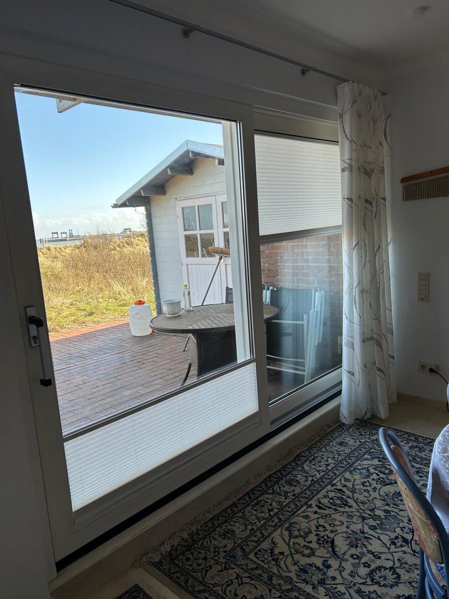Blick aus dem Wohnzimmer