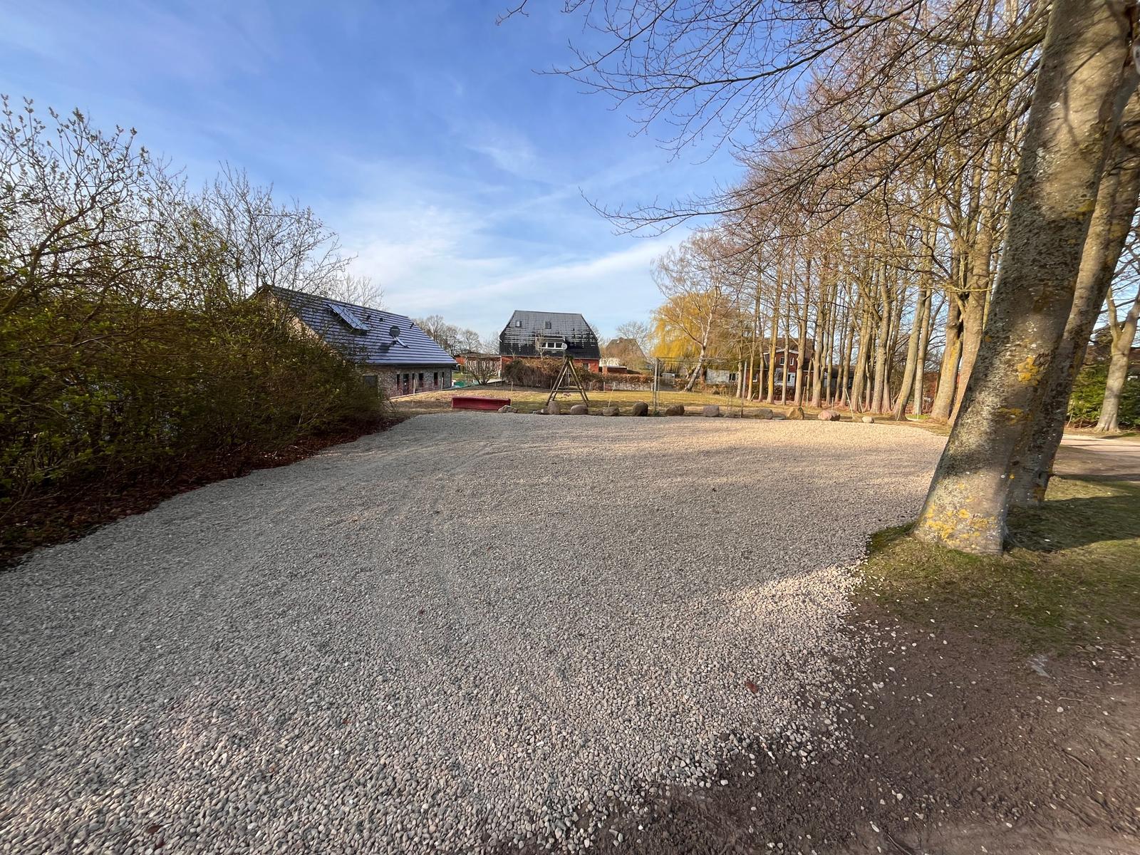Parkplatz an der Wohnung
