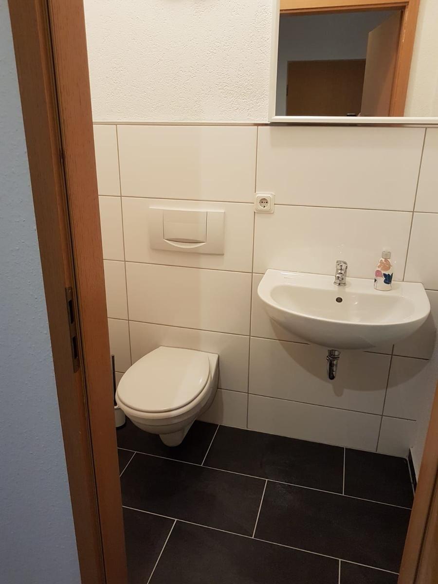 Gäste-WC...