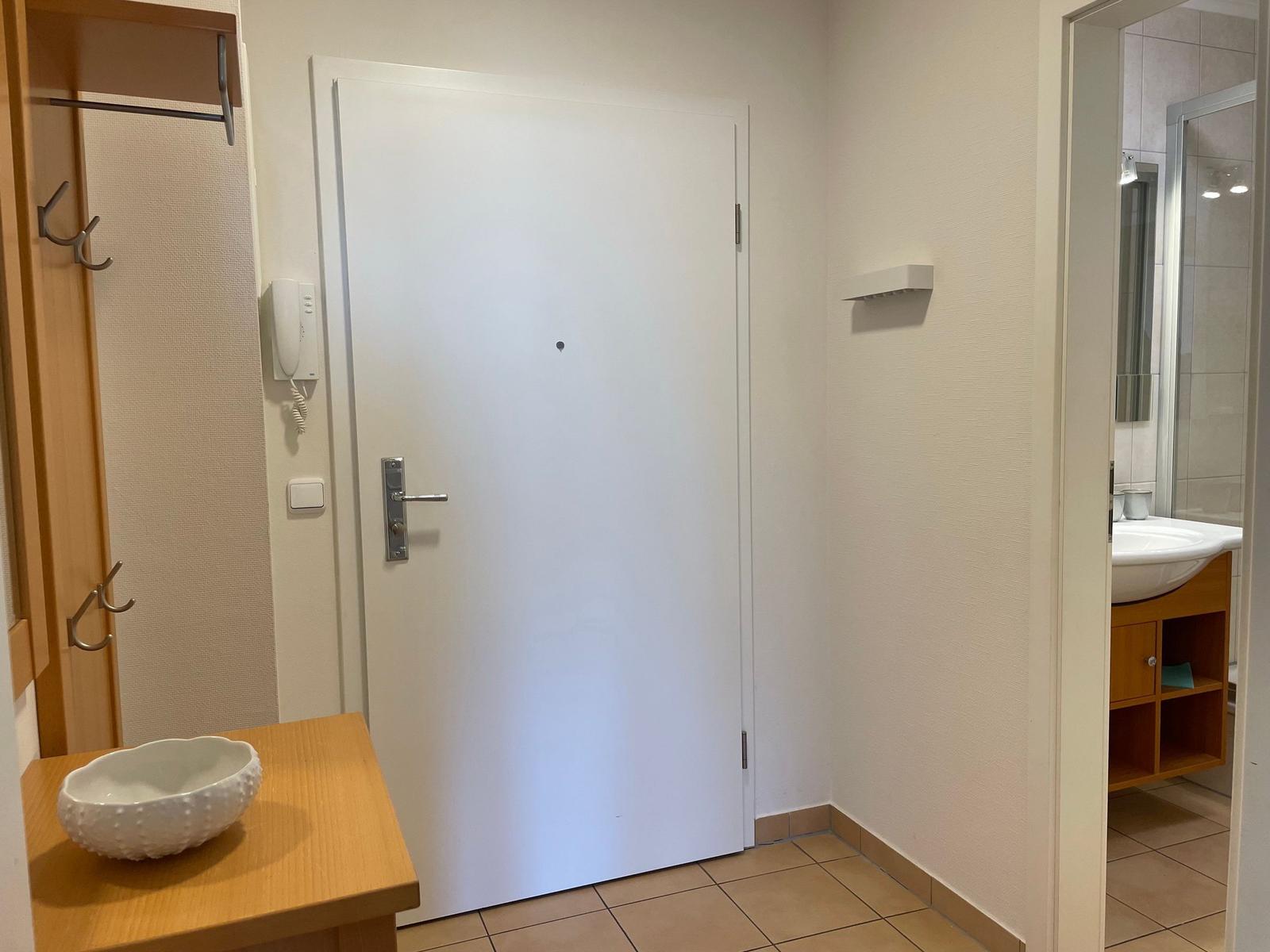 Flur mit Garderobe