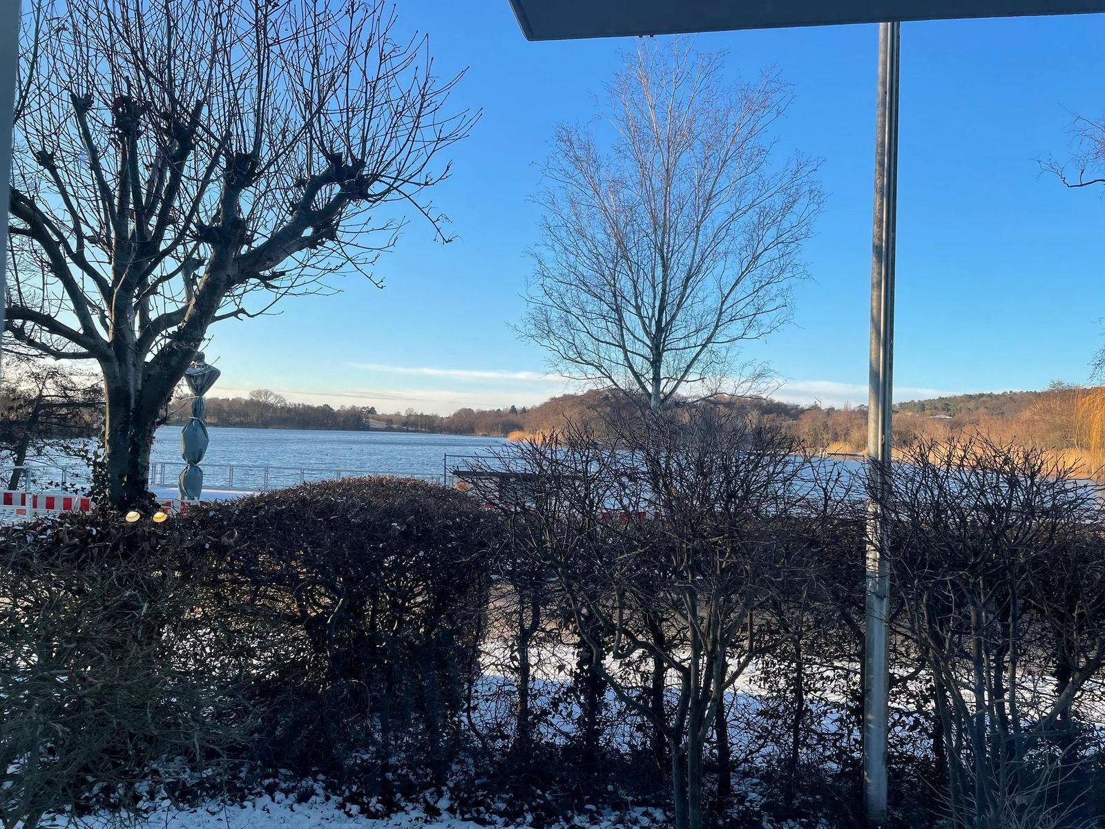 Terrasse der Ferienwohnung Seehof201 mit Ausblick