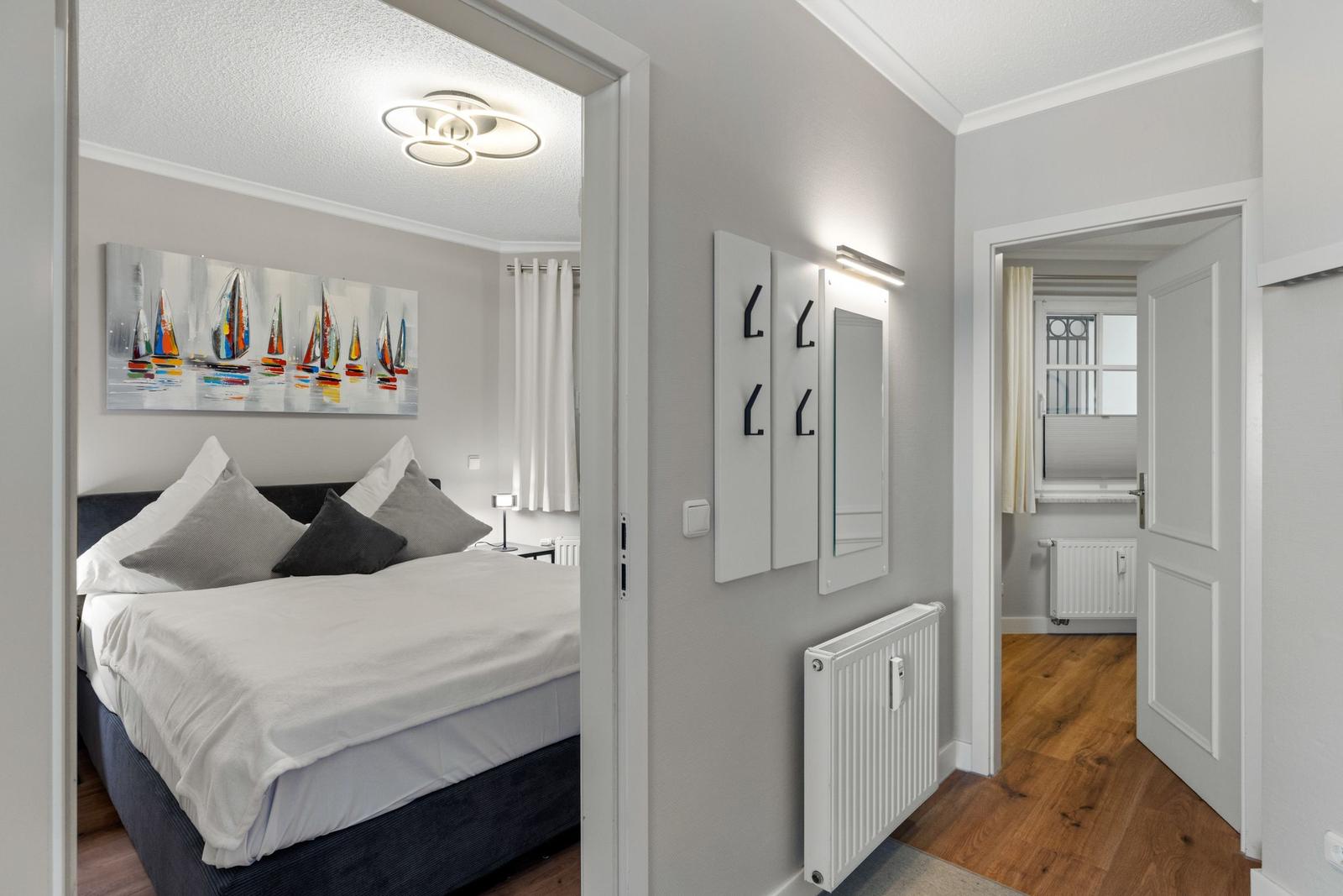 Flur zum Schlafzimmer