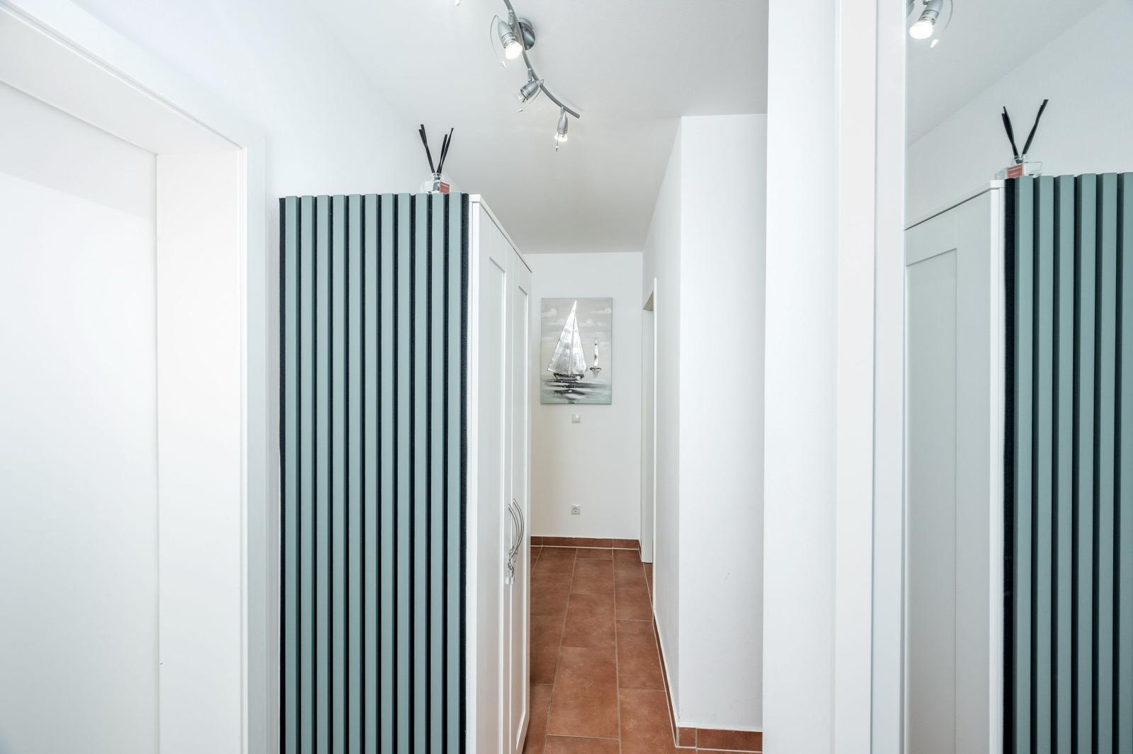 Flur mit Garderobe