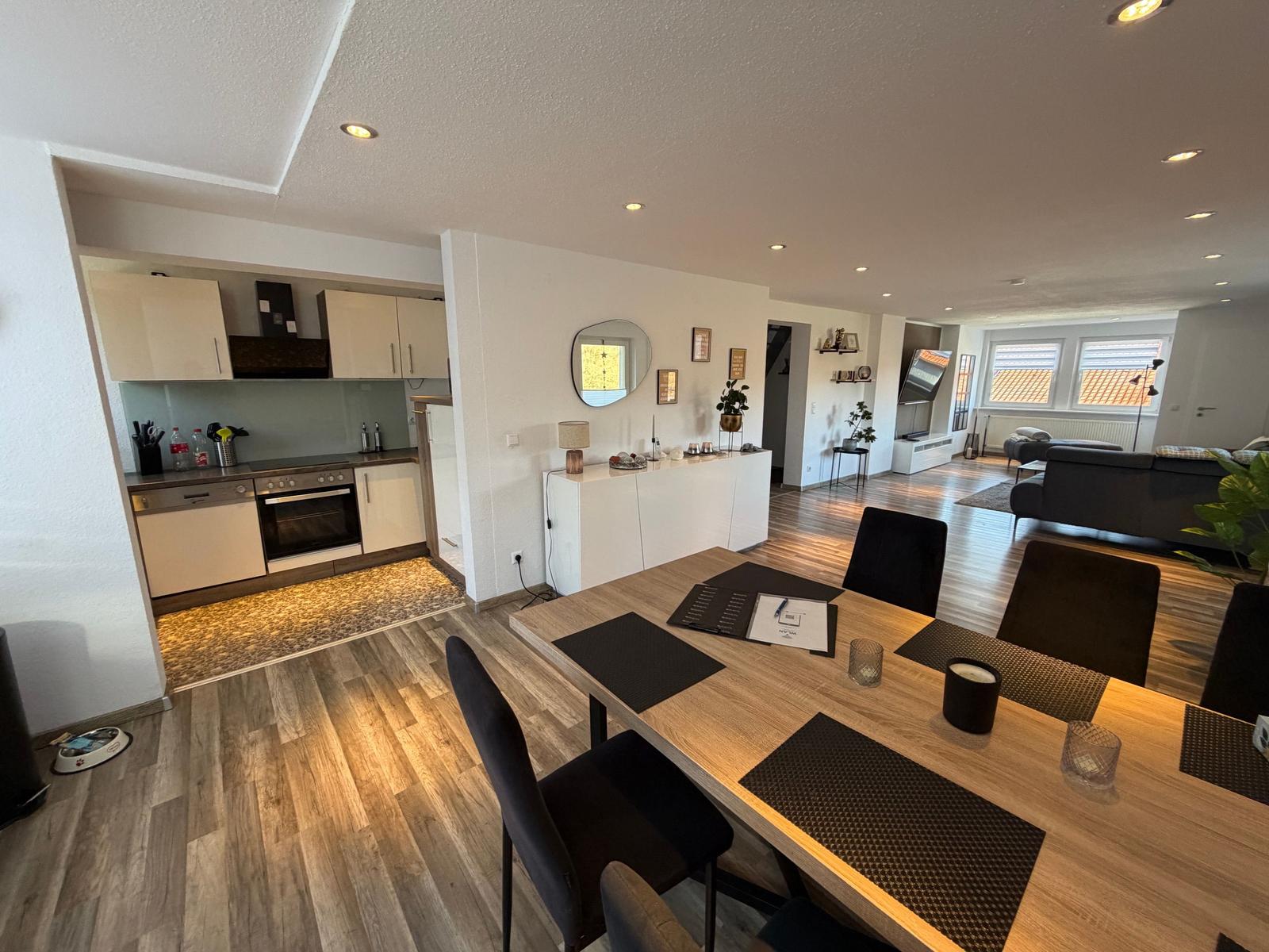 integrierter Ess- Küchenbereich