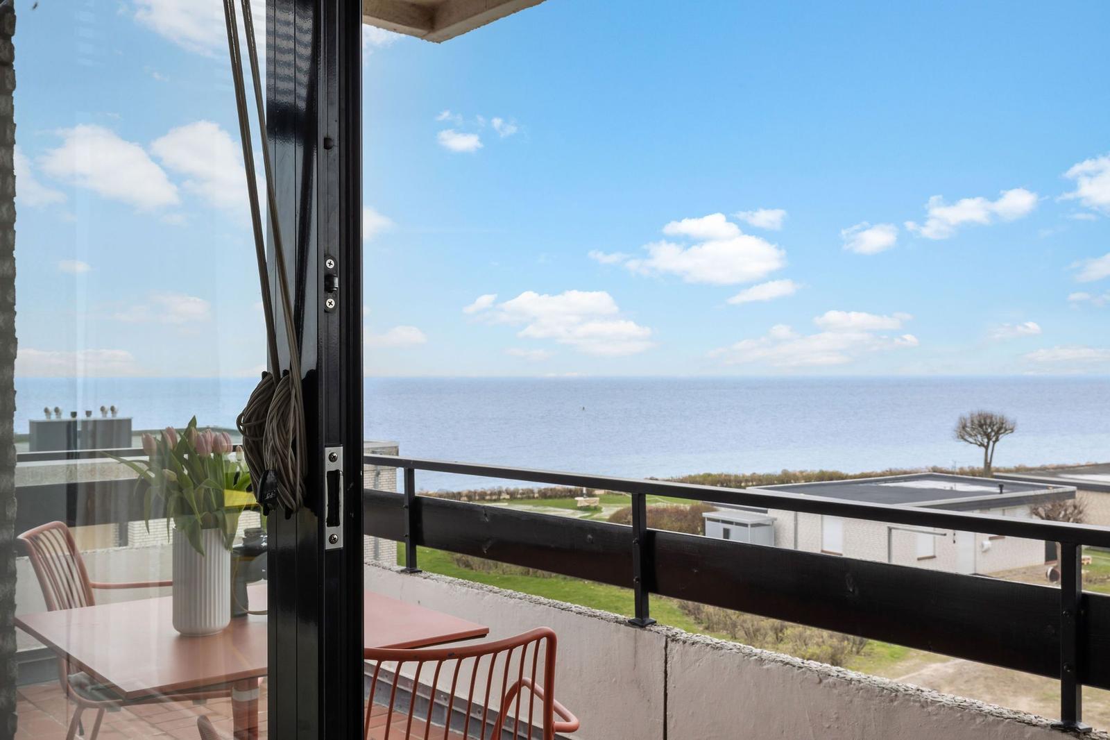 Balkon mit Aussicht