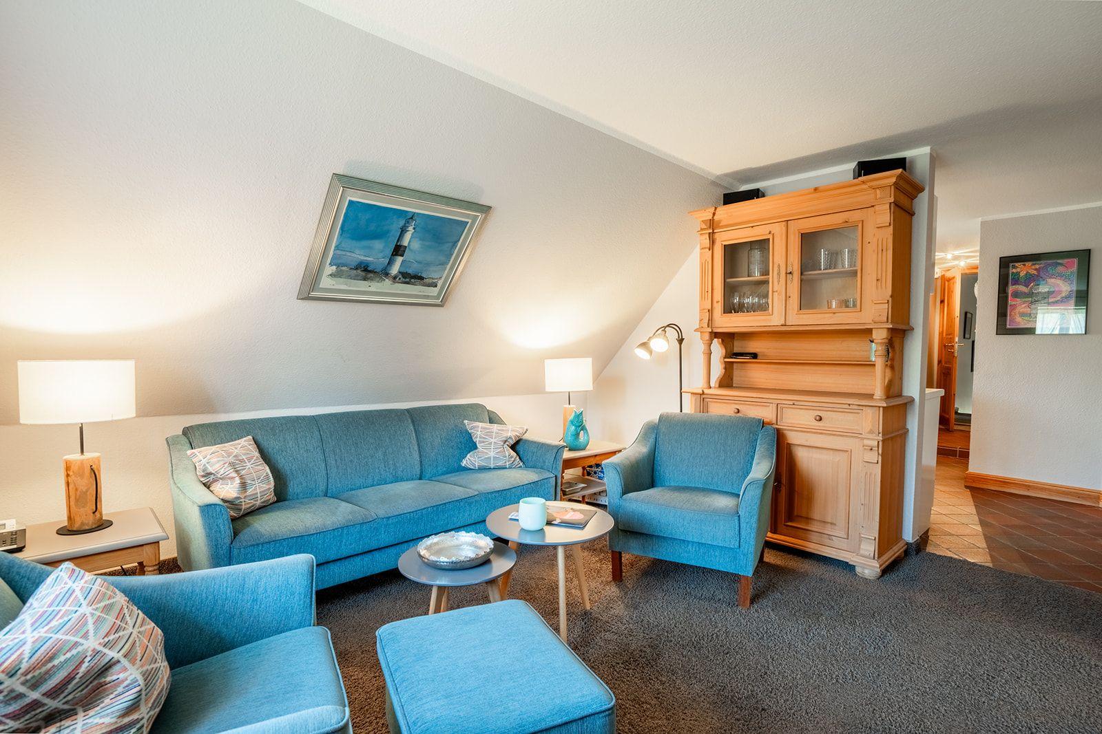 gemütliches Wohnzimmer für schöne Urlaubsstunden