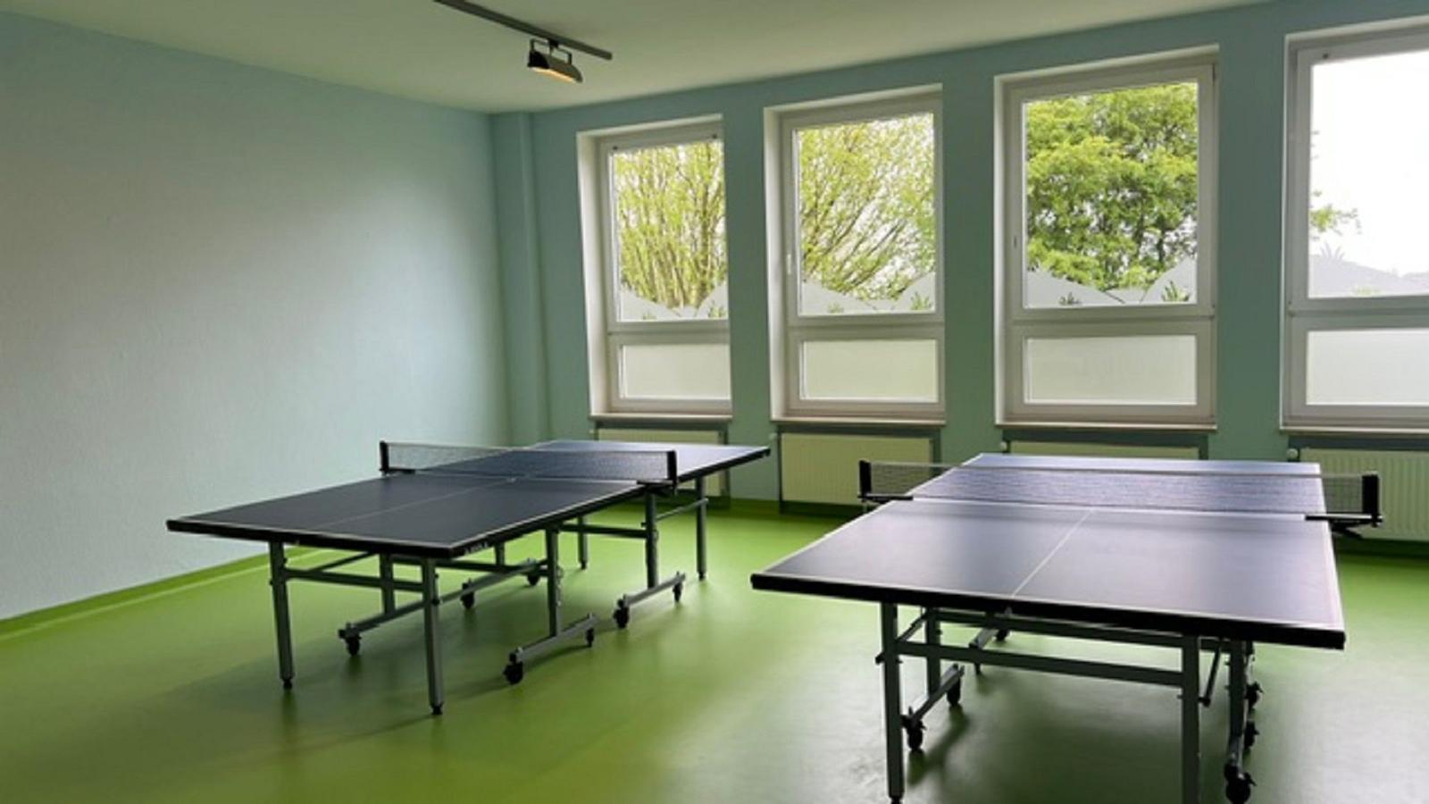 Tischtennis, Billard und Kicker