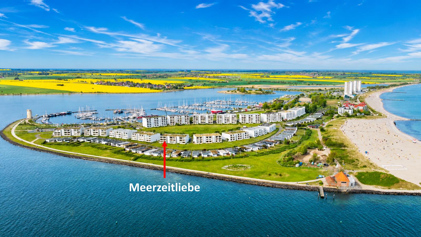 Lage der Ferienwohnung in der Siedlung