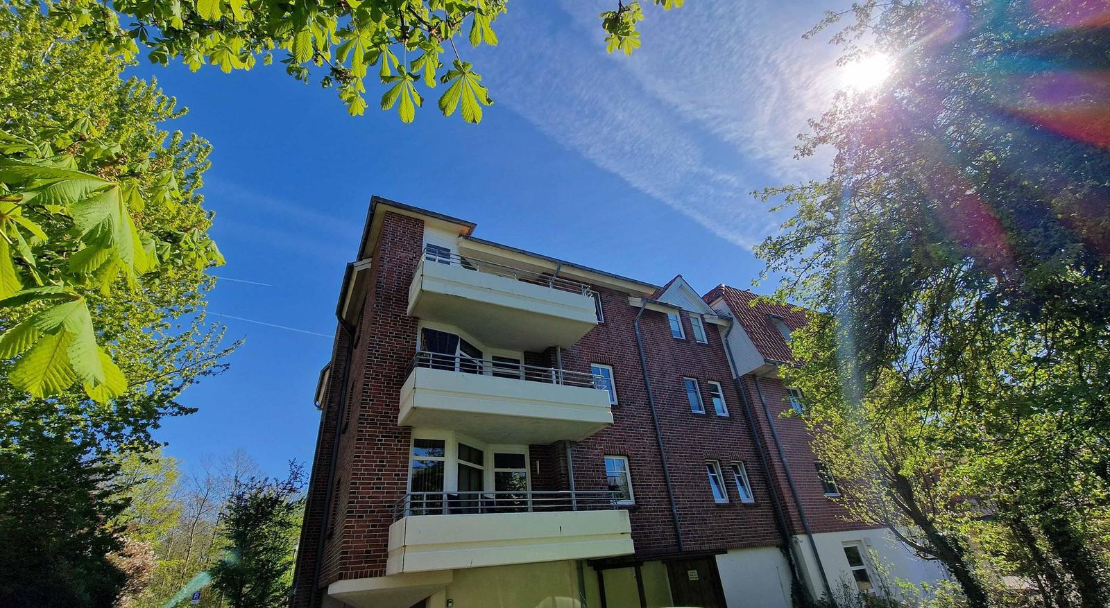 Haus Calidris Ansicht vom Hof...