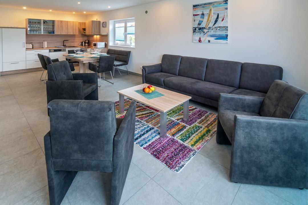Haus Nordsee-Chalet - Wohnzimmer