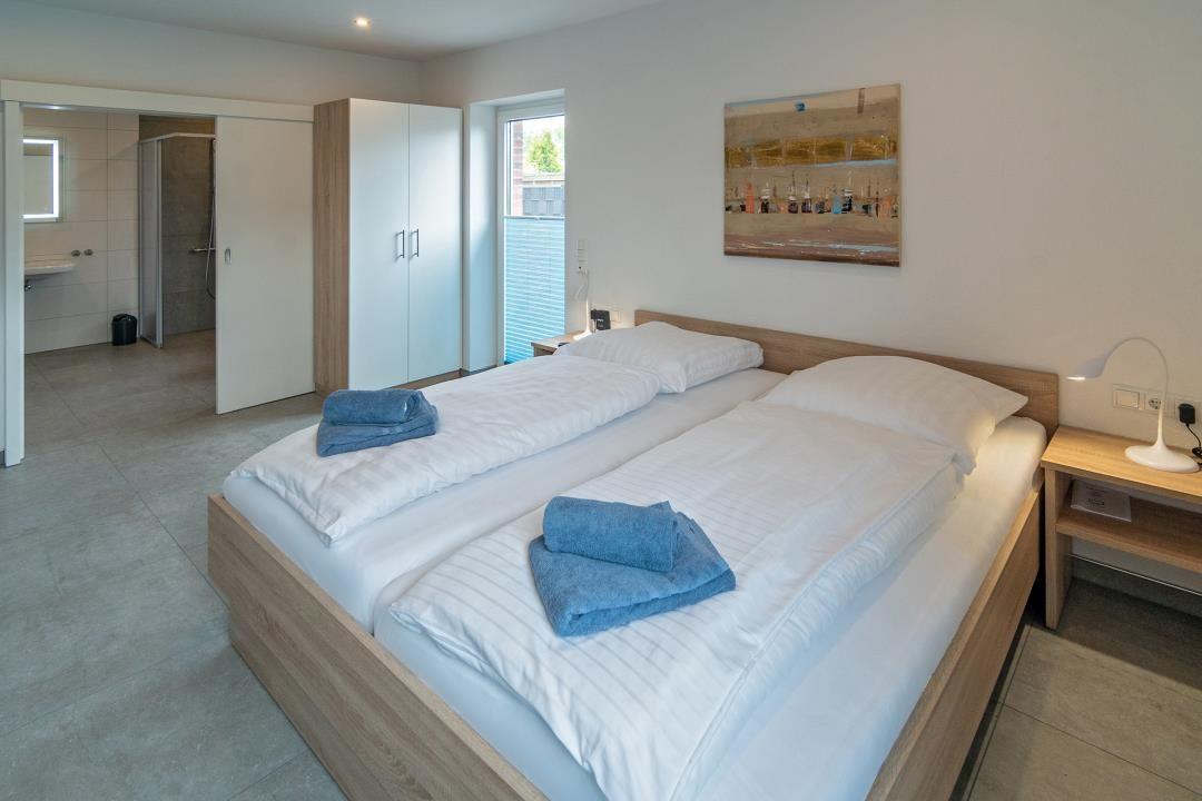 Haus Nordsee-Chalet - Schlafzimmer 1