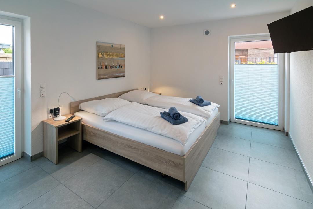Haus Nordsee-Chalet - Schlafzimmer 1