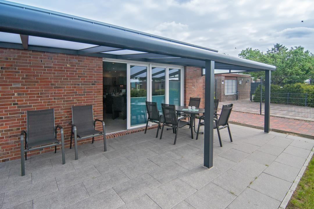 Haus Nordsee-Chalet - Terrasse