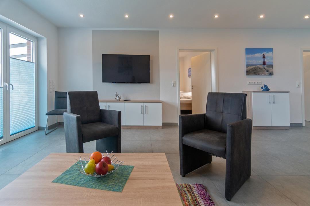 Haus Nordsee-Chalet - Wohnzimmer