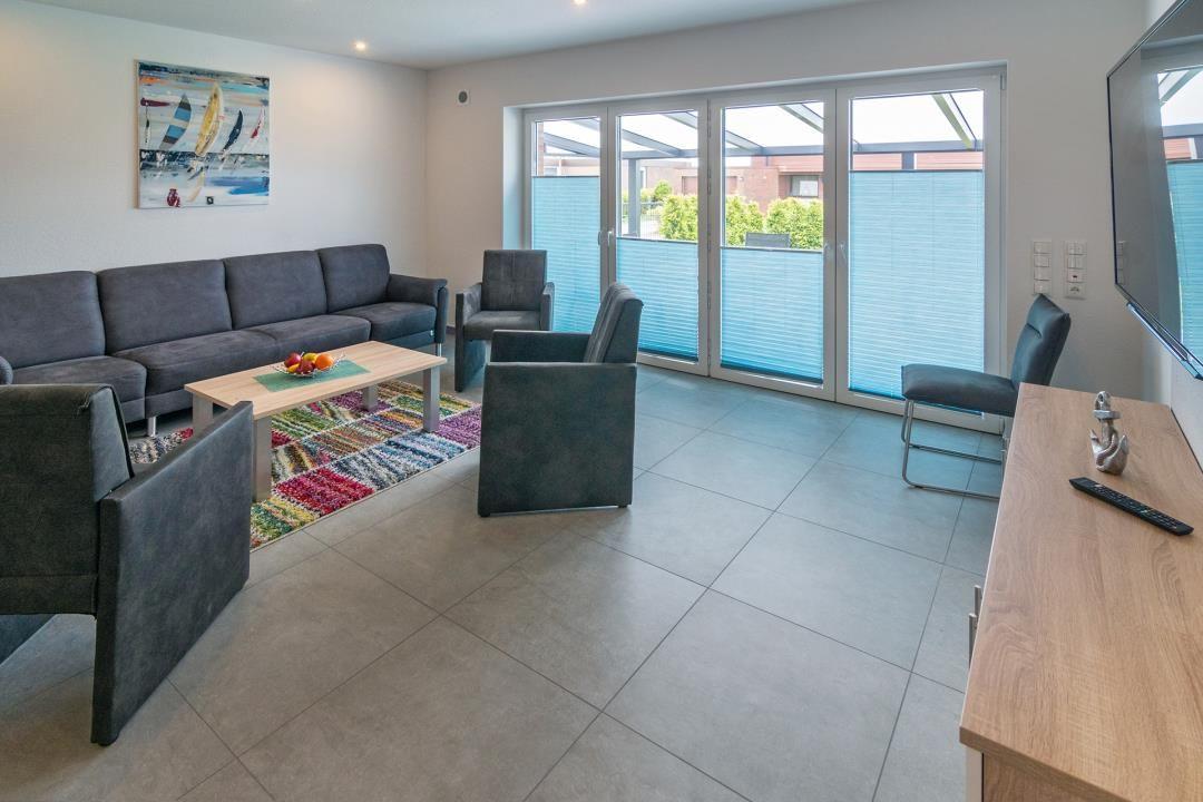 Haus Nordsee-Chalet - Wohnzimmer