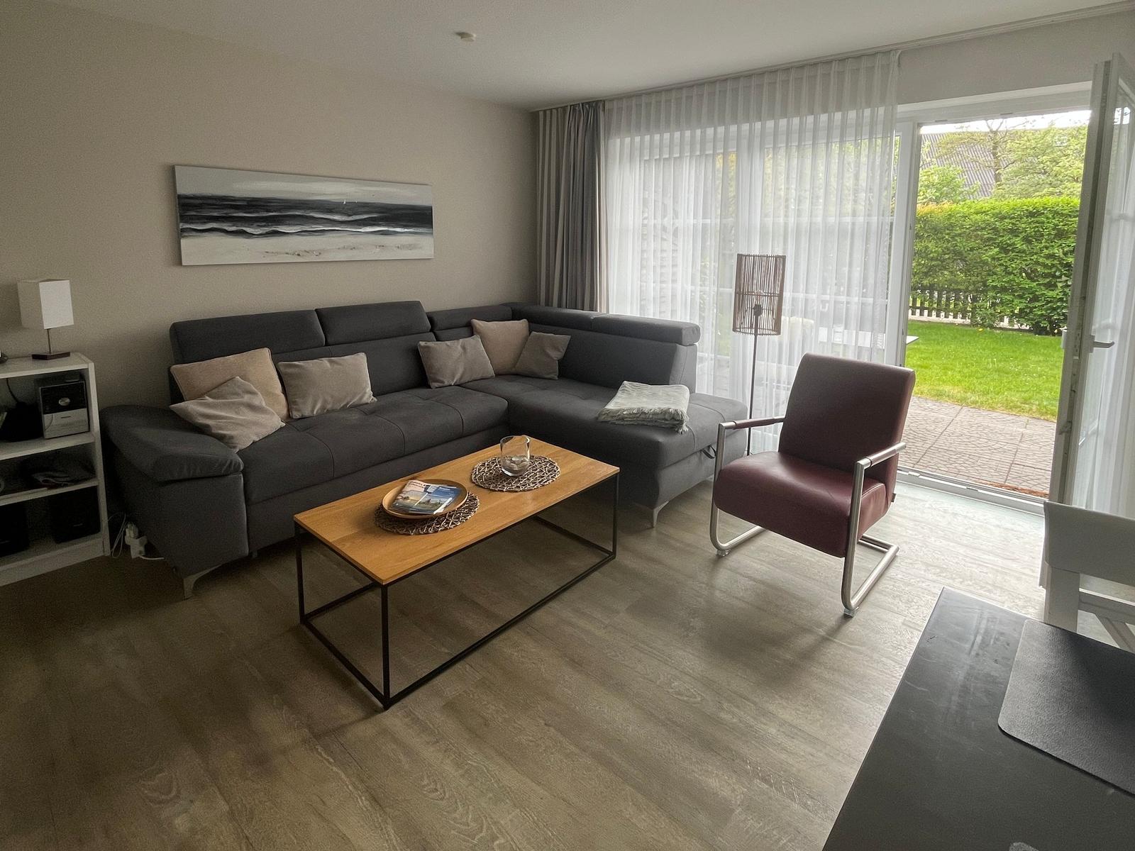 Blick ins Wohnzimmer