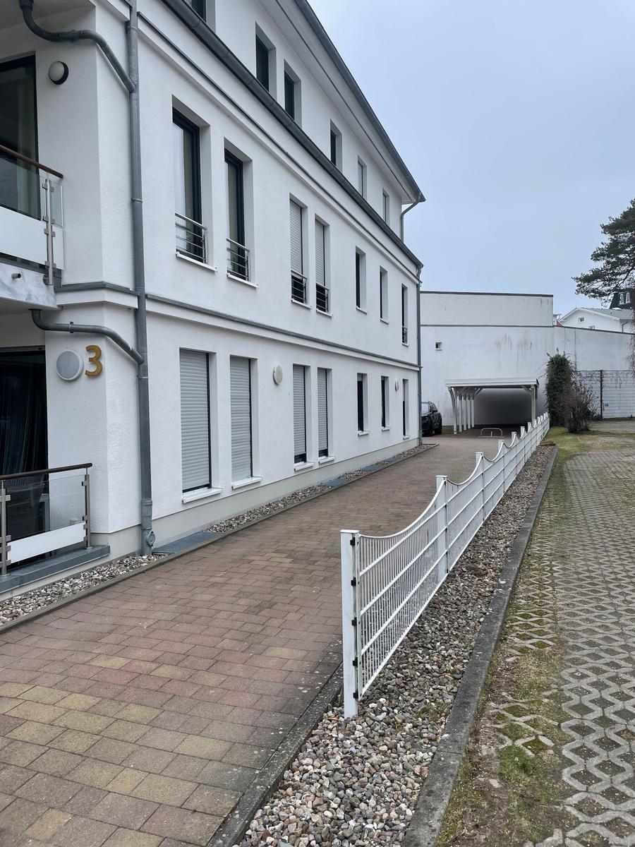 Zufahrt zum Parkplatz