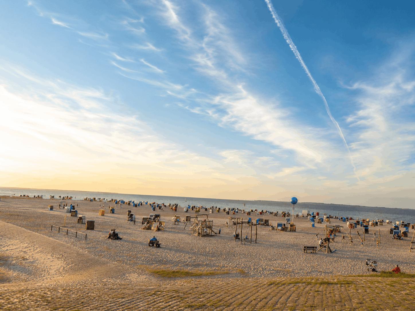 Sandstrand von Dornumersiel