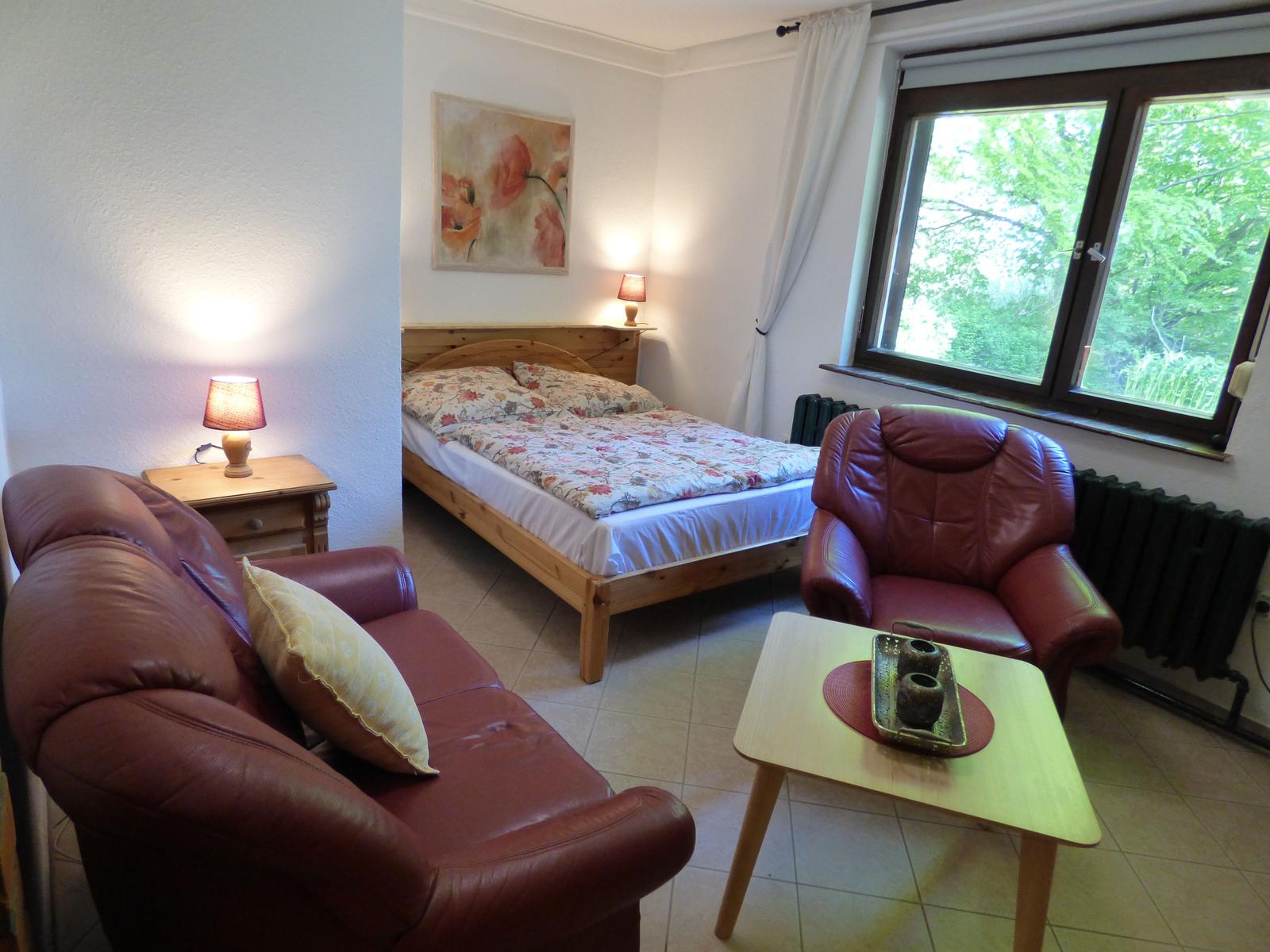 Wohn- Schlafzimmer